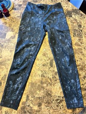 Lole Black Marble Leggings